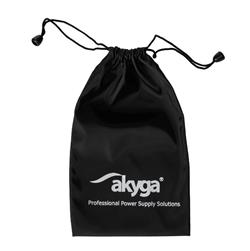 Akyga ochranná taška pro napájecí adaptér notebooku/cerná