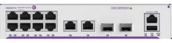 Alcatel-Lucent L2+ PoE Switch 10xGE + 2xSFP (1G) uplink, 1U, intermí zdroj, PoE 120W, bez ventilátoru, desktop
