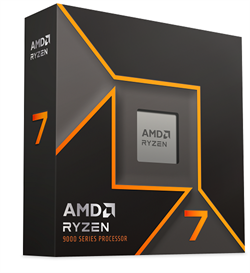 AMD Ryzen 7 8C/16T 9700X (3.8GHz/5.5GHz,40MB,65W,AM5) box, with Radeon Graphics