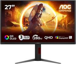 AOC Q27G4ZD 27" QD-OLED 2560x1440 1.5M:1 0,03ms 1000cd HDMI DP pivot Black