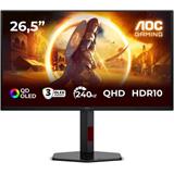 AOC Q27G4ZDR 26,5" QD-OLED 2560x1440 1.5M:1 0,03ms 400cd HDMI DP pivot Black