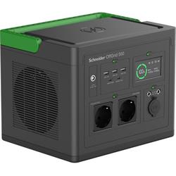 APC Schneider OffGrid Portable Power Station 500, 517Wh Lithium-ion, 2 Schuko, Sinewave