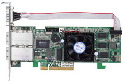 ARECA 8-port SAS/SATA (6Gb/s) (2x SFF-8088) Externí, 512MB,RAID 0,1,5,6/PCI-E x8, LP