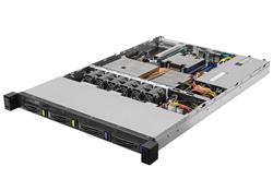 ASRock Rack 1U server AM5 B650 4xDDR5 ECC PCIe4.0 x16 2x3,5"HS SATA/NVMe + 2x3,5"HS SATA 2x1GB LAN 80+ Platinum 1+1 650W