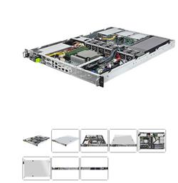 ASRock Rack 1U1G-W680/2L2T - LGA1700, W680, 4xDDR5 ECC/nonECC UDIMM, 4x2,5"HS, 1xM.2, 1xPCIe, 2x800W, IPMI
