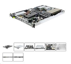 ASRock Rack 1U1G-X570/2L2T - AM4, X570, 4xDDR4 ECC/nonECC UDIMM, 1xPCIe, 1x400W, IPMI
