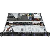 ASRock Rack 1U4LW-B650/2L2T - AM5, B650, 4xDDR5 ECC/nonECC UDIMM, 4x3,5"HS SATA, 1xM.2, 1xPCIe, 1x400W, IPMI