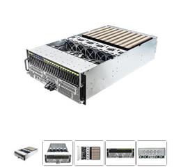 ASRock Rack 4U server 2xE Intel (LGA 4677) 32xDDR5 PCIe 13x16x 2x8x 2xM,2 18x2,5"HS NVMe 6x2,5"HS OCP 2x1GB 80+Pl 4x2KW
