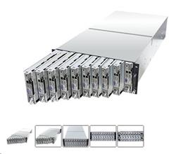 ASRock Rack 4U18N-B550/2T - AM4, B550, 16Node, 4xDDR4 ECC/nonECC UDIMM, 2x2,5"Fix NVMe, 1xM.2, 1xPCIe, 4x2000W, IPMI