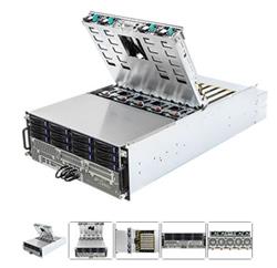 ASRock Rack 4U8G-ICX2/2T - 2xLGA4189, Xeon 3rd Gen, 32xDDR4 ECC RD/LR, 12x3,5"HS SATA, 8xPCIe, 4x1600W, IPMI