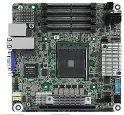 ASRock Rack X570D4I-2T - AM4, X570, 4xDDR4 ECC/nonECC SO-DIMM, 9x SATA, 1xM.2, 1x PCIe, 2x10GB Lan, IPMI