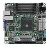 ASRock Rack X570D4I-2T - AM4, X570, 4xDDR4 ECC/nonECC SO-DIMM, 9x SATA, 1xM.2, 1x PCIe, 2x10GB Lan, IPMI