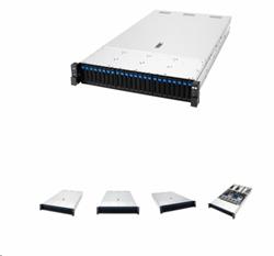 ASUS 2U RS720A-E13-RS24/3.2K/24N/G 2x SP5 (LGA 6096P) 24x DDR5 / 24x NVMe / GPU / 1x LAN / 3.2kW