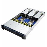 ASUS 2U server 2x SP5, 24x DDR5 ECC R, 24x 2,5NVMe/8xSATA/SAS, 2x 10Gb LAN, 2x 2600Wt, IPMI GPU