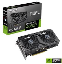 ASUS DUAL RTX4060TI OC 16GB/128-bit GDDR6 HDMI 3xDP