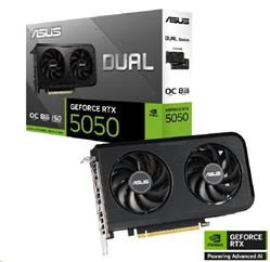 ASUS DUAL RTX5050 OC 8GB/128-bit GDDR6 HDMI 3xDP