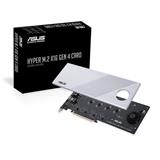 ASUS HYPER M.2 X16 GEN 4 CARD - PCIe rozšiřující karta pro 4x M.2 SSD