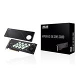 ASUS HYPER M.2 x16 Gen5 Card (PCIe 5.0/4.0) - rozšiřující karta pro 4x M.2 SSD