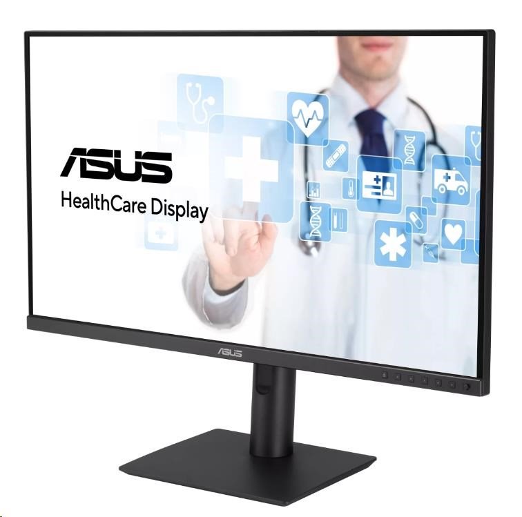 ASUS Monitor Healthcare HA2441A, 23,8", IPS, 1920x1080, 16:9, 5ms, DP, HDMI, USB-C, 60Hz, Repro