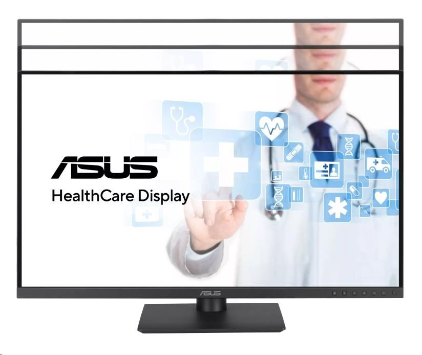 ASUS Monitor Healthcare HA2441A, 23,8", IPS, 1920x1080, 16:9, 5ms, DP, HDMI, USB-C, 60Hz, Repro