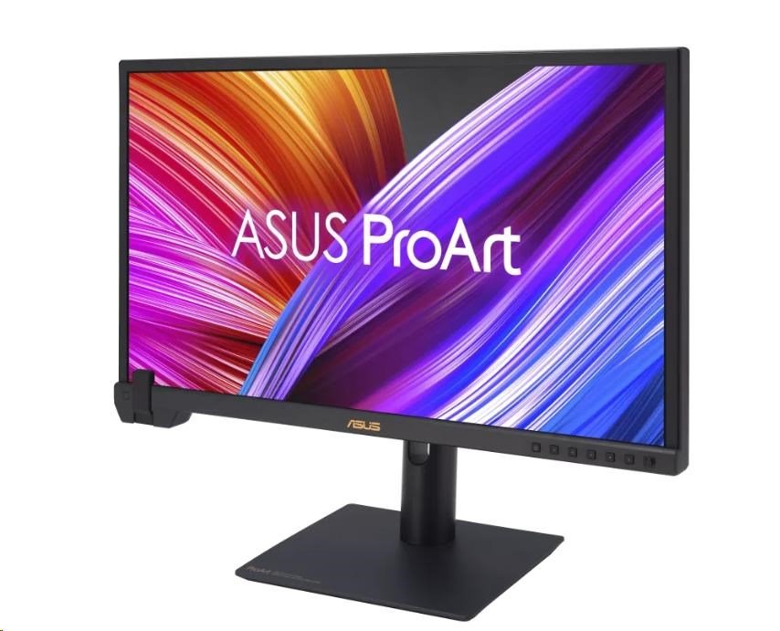ASUS Monitor ProArt PA24US, 23,6", IPS, 3840x2160, 16:9, 5ms, 600cd, HDMI, USB-C, 12G-SDI, 60Hz, Repro