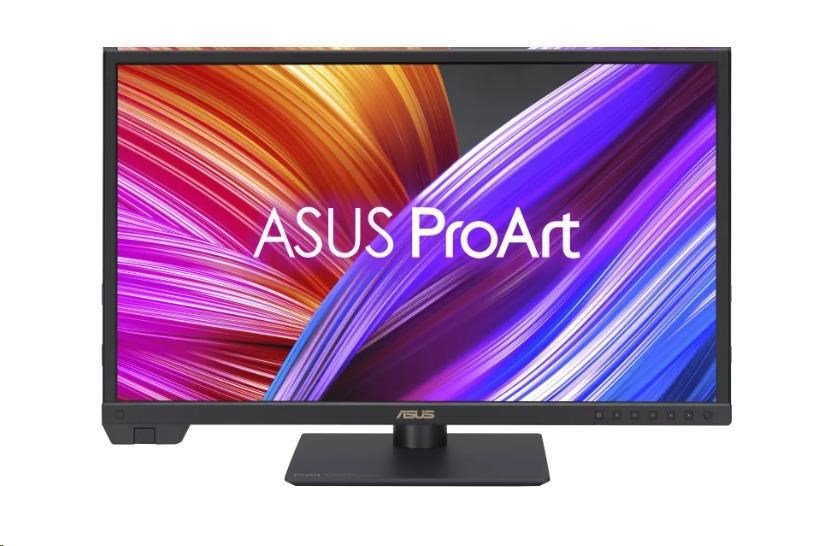 ASUS Monitor ProArt PA24US, 23,6", IPS, 3840x2160, 16:9, 5ms, 600cd, HDMI, USB-C, 12G-SDI, 60Hz, Repro