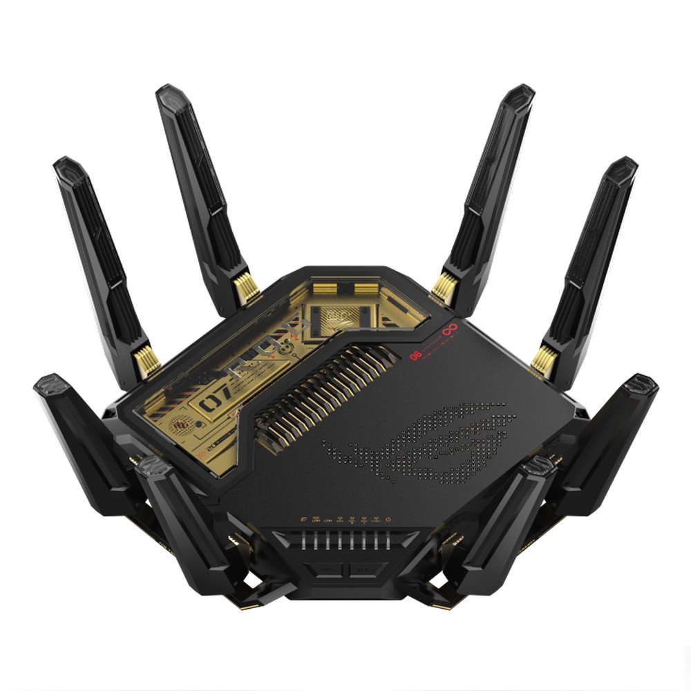 ASUS ROG Rapture GT-BE98 Edition 20 Quad-Band Gaming Wi-Fi 7 Router BE25000, 2×10G, 4×2.5G, USB 3.0