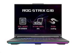 ASUS ROG Strix G16 G614PR-RV034, Ryzen 9 8940HX, 16.0˝ 1920x1200 FHD+, RTX 5070/12GB, 16GB, SSD 1TB, FDOS