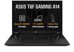 ASUS TUF Gaming A14 FA401UU-RG069X, Ryzen 7 8845HS, 14.0˝ 2560x1600 WQXGA, RTX4050/6GB, 32GB, SSD 1TB, W11Pro, 16TOPS