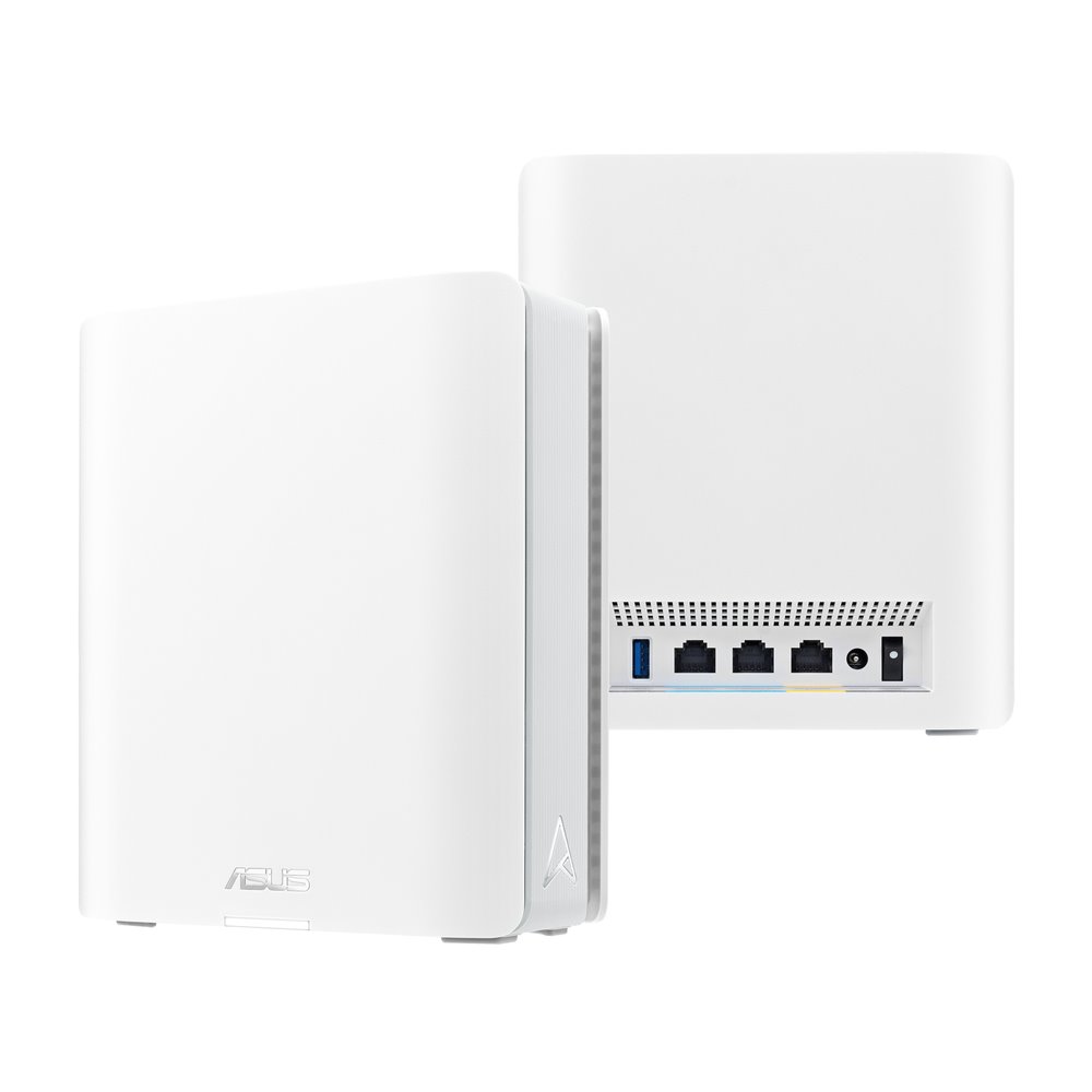ASUS ZenWiFi BT10 Tri-Band Mesh Wi-Fi 7 Router BE18000, 8 int., 2×10G, 1×2.5G, USB 3.0, 3ks