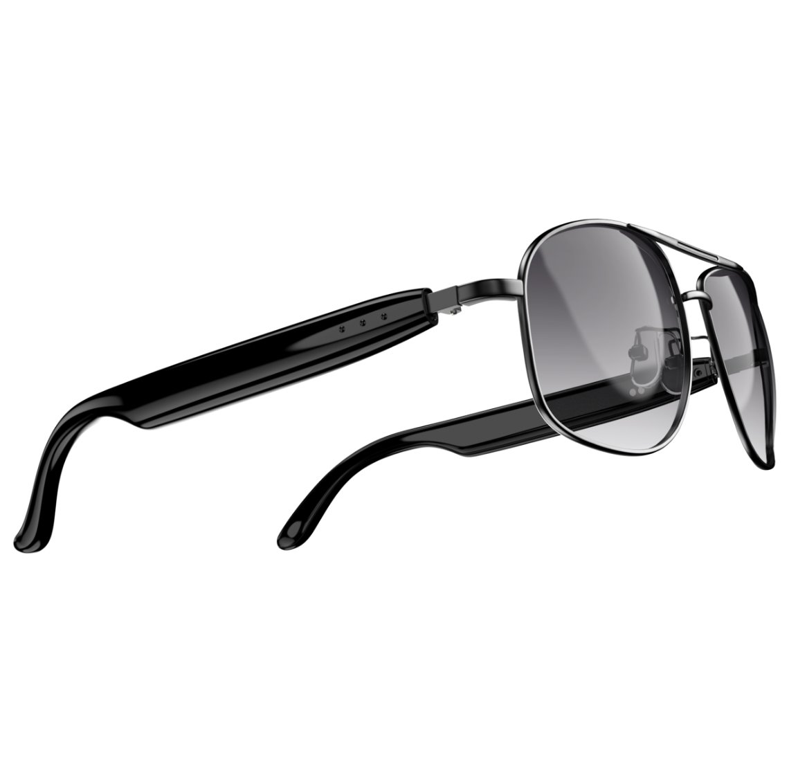 BLACKVIEW brýle D1 Pro,AB5756C 113Kb+1MB 105+105mAh BT 6.0,IP54,Voice assistant control Smart Eyewear 145x44x140mm,Silve