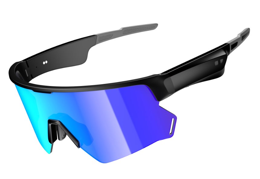 BLACKVIEW brýle D2 music, 8Mb 240mAh BT 5.1,ENC,IP54 155x60x70mm,Ice Blue lenses