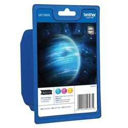 Brother LC-1280 XLRBWBP, cartridge (multipack 3 colors)