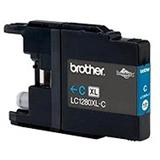 Brother LC-1280XLC (inkoust, cyan, 1 200 str.)