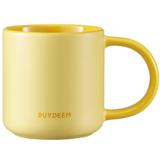 BUYDEEM Ceramic Mug 300 ml, model CD1018, color Mellow Yellow