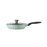 BUYDEEM CP151 hliníková pánev s nepřilnavým povrchem, průměr 26 cm, barva zelená