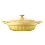 BUYDEEM Litinová Dutch Oven CP581-MY 3,3L, barva zelená, smaltované