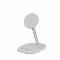 CANYON Bezdrátová nabíječka WCS-205 15W Qi2 2in1 White
