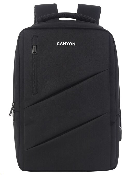 CANYON BPE-5 batoh pro 15.6" ntb, 40 x 30 x 12cm (+6cm), černý