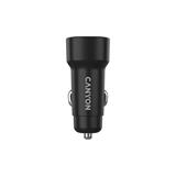 CANYON car charger OnDrive 24 24W 2xUSB-A Black