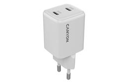 CANYON charger CU35CC GaN 35W 2xPD EU White
