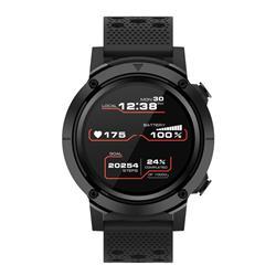 CANYON chytré hodinky Wasabi, 1,3" barevný plně dotykový display, GPS, IP68, režim Multi-sport, iOS/android, černá