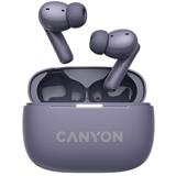 CANYON headset OnGo TWS-10 ANC+ENC, Fialová