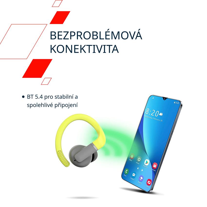 CANYON headset OnRun 11 Sport Wireless charge Red