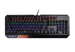 CANYON Herní klávesnice HAZARD GK-6 CZ/SK, drátová, mechanická se svetelnými efekty, 104 kláves, 10 typu podsvícení