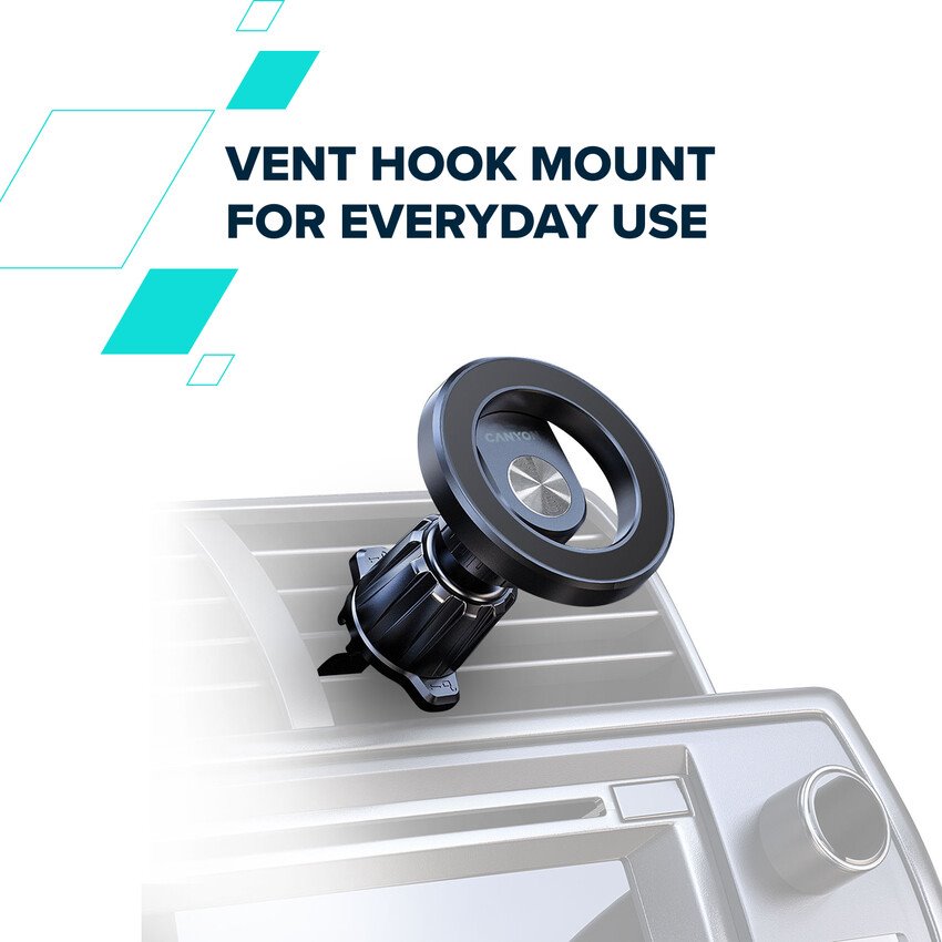 CANYON Magnetický držák telefonu do auta OnGrip 12