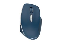 CANYON myš optická bezdrátová MW-21BL, nastavitelné rozlišení 800/1200/1600 dpi, 7 tl, USB reciever, modrá