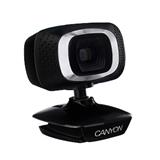 CANYON Webová kamera C3N - HD 1280x720@30fps,1MPx,360°,USB2.0