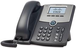 Cisco SPA512G IP Phone, 1 Voice Line, 2x Gigabit Ports, High-Resolution Graphical Display, PoE Support REFRESH