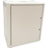 Conexpro jednodílný rozvaděč 19" 12U/400mm, FLAT PACK, plechové dveře
